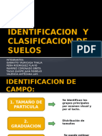 Identificacion y Clasificacion de Suelos