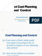 Cost Control