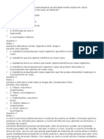 O Uso de Drogas Consideradas Perturbadoras Da Atividade Mental Resulta em Vários Fenômenos Psíquicos Anormais Dos Quais Se Destacam