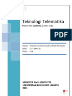 Tugas Akhir Matrikulasi - Teknologi Telematika