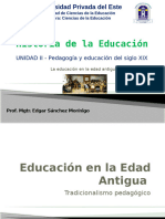 Educación en La Edad Antigua - PPT