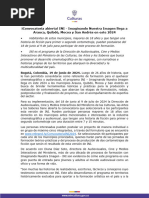 Boletín ¡Convocatoria Abierta! INI - Imaginando Nuestra Imagen Llega A Arauca, Quibdó, Mocoa y San Andrés en Este 2024