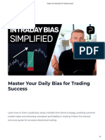 Master Your Daily Bias For Trading Success