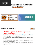 Unit 1 Introduction To Android and Kotlin