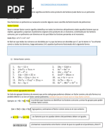 Factorización de Polinomios