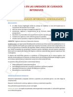 Enfermería en Las Unidades de Cuidados Intensivos