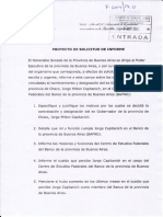 Pedido de Informes X La Designación de Capitanich en El Banco Provincia