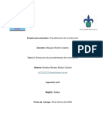 Procedimientos de Consttrucción