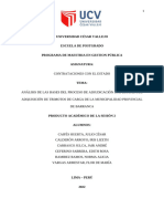 Trabajo Grupal - Análisis Las Bases Del Proceso de Adjucación Simplificada