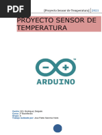 Proyecto Sensor de Temperatura