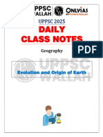 Geography 04: Daily Class Notes (English)