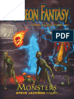 GURPS 4th - Dungeon Fantasy - Monsters