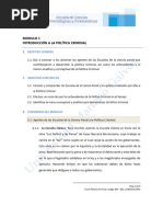 Modulo I. Introducción A La Política Criminal