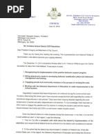 Jea Street's Letter To Wilmington City Council Regarding Christina School District OCR Resolution