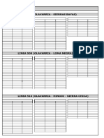 Horarios Sierras de Olavarria Marzo 2023