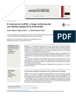 El Continuo de La EPOC y Riesgo Cardiovascular: Una Hipótesis Global de La Enfermedad