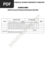 MPMSU MBBS SecondtProf New