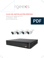 Manual Sistema de Vigilancia CCTV 4cam EG-CCTV001PLUS