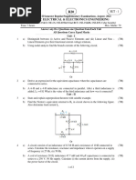 Basic Electrical Electronics Engineeerring Aug 2022