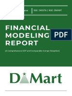 D Mart Case Study Financial Modelling