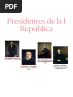 Presidentes I República