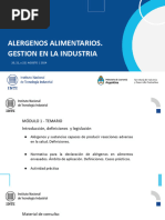 ALERGENO Sleta Curso Alérgenos