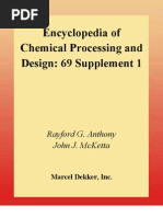 Encyclopedia of Chemical Processing and Design. 69 - Supplement 1