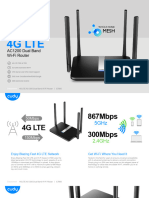 AC1200 Dual Band Wi-Fi Router