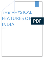 The Physical Features of India