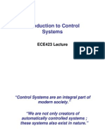 Introduction To Control Systems