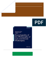 Encyclopedia of The Philosophy of Law and Social Philosophy Mortimer Sellers All Chapter Instant Download