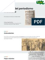 Historia Del Periodismo Mexicano