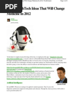 6 Big Tech Health Ideas 2012