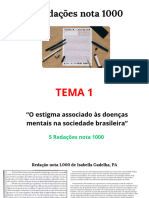 20 Redações Nota 1000