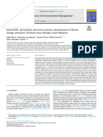 Ehsan Et Al (2022) Household's Perception & Socio-Economic Determinants of CC Awareness in Malaysia