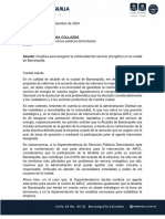 Alcaldía Debe Ser Aliada Estratégica en Toda Las Decisiones de Intervención A Air-E: Char