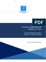 Guía 01 - Química General - Sistema de Unidades - IIA - 2024 - 0