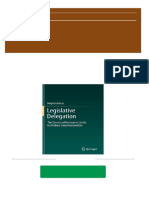 Full Legislative Delegation The Erosion of Normative Limits in Modern Constitutionalism 2012th Edition Bogdan Iancu Ebook All Chapters