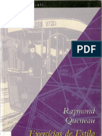 Raymond Queneau - Exercícios de Estilo