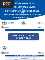 Gauteng Economics Presentation Paper 2 Revision 20 Sept 2023