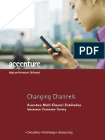 Changing Channels-Accenture Multichannel Distribution Insurance Consumer Survey