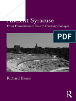 Richard Evans - Ancient Syracuse. From Foundation To Fourth Century Collapse (Retail)