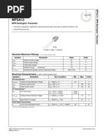 MPSA13 Darlington NPN