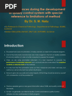 Limitation of Methods