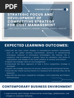 Strategic Cost Management Week 4 5