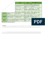 Analytical Rubrics