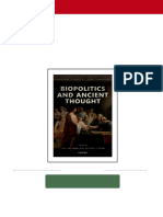 Instant Download Biopolitics and Ancient Thought Jussi Backman PDF All Chapter