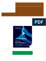 Ebooks File Optical Measurements For Scientists and Engineers A Practical Guide 1st Edition Arthur Mcclelland All Chapters