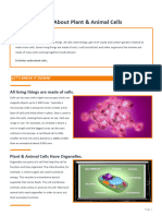 Trenton Jolly - Plant and Animal Cells Reading Material