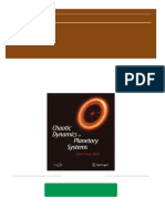 Instant Download Chaotic Dynamics in Planetary Systems Sylvio Ferraz-Mello PDF All Chapter